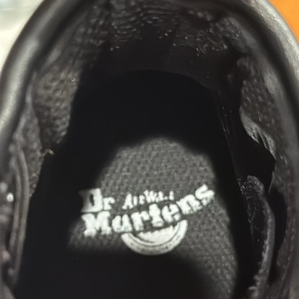 Dr. Martens Black Air Wave Boots